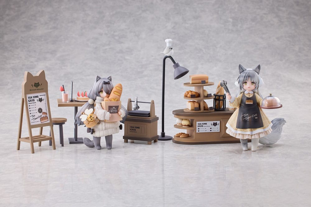 Decorated Life Collection PVC Statue Tea Time Cats - Cat Town Bakery Staff & Customer Set 12 cm Image 22