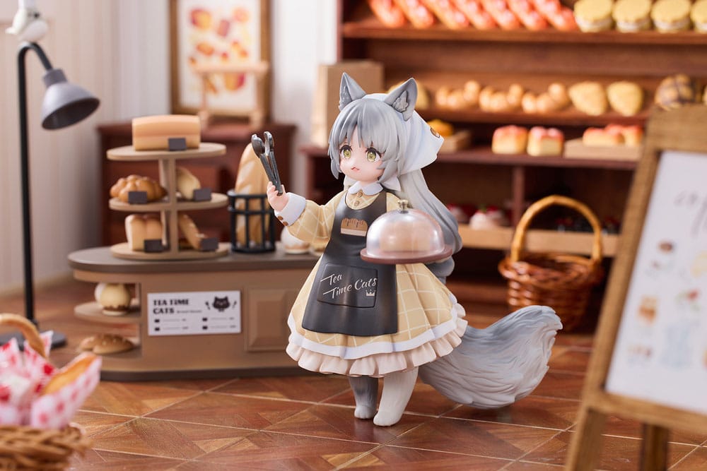 Decorated Life Collection PVC Statue Tea Time Cats - Cat Town Bakery Staff & Customer Set 12 cm Image 23