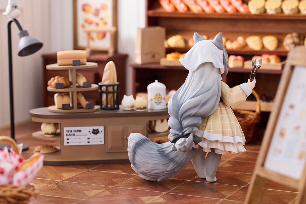 Decorated Life Collection PVC Statue Tea Time Cats - Cat Town Bakery Staff & Customer Set 12 cm Image 24