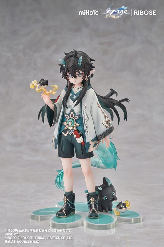 Honkai: Star Rail Rise Up Chibineko Series PVC Statue Dan Heng / Imbibitor Lunae Ver. 19 cm Image 1