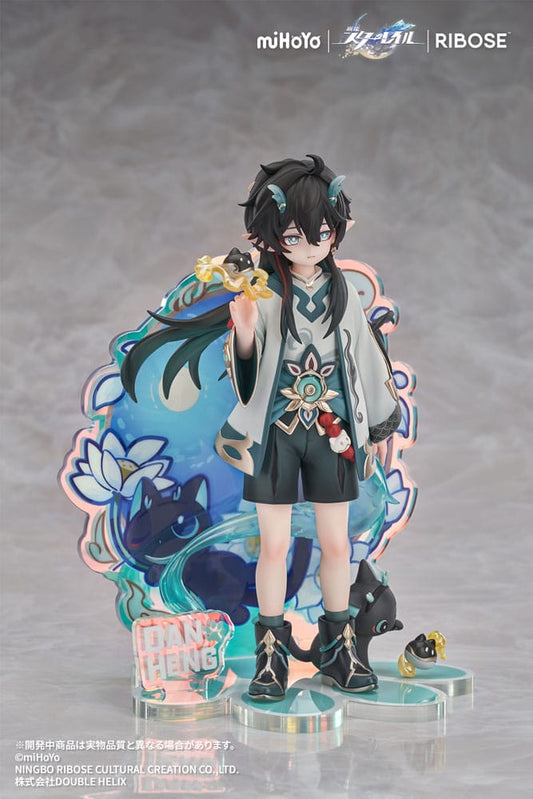 Honkai: Star Rail Rise Up Chibineko Series PVC Statue Dan Heng / Imbibitor Lunae Ver. 19 cm Image 2