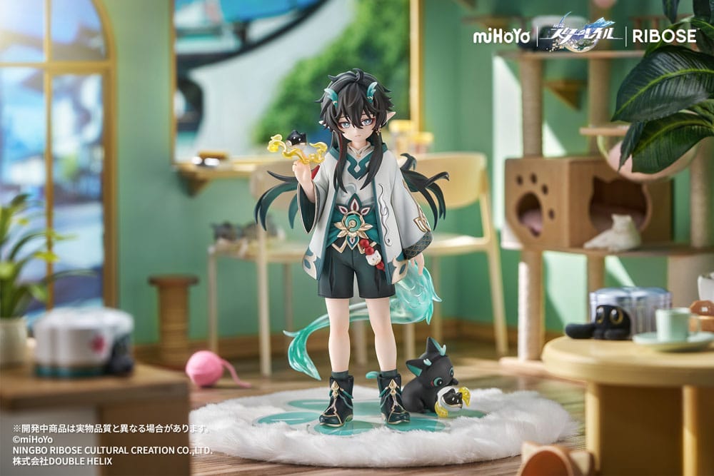 Honkai: Star Rail Rise Up Chibineko Series PVC Statue Dan Heng / Imbibitor Lunae Ver. 19 cm Image 5