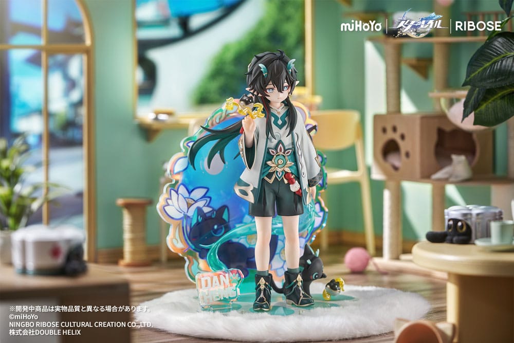 Honkai: Star Rail Rise Up Chibineko Series PVC Statue Dan Heng / Imbibitor Lunae Ver. 19 cm Image 7