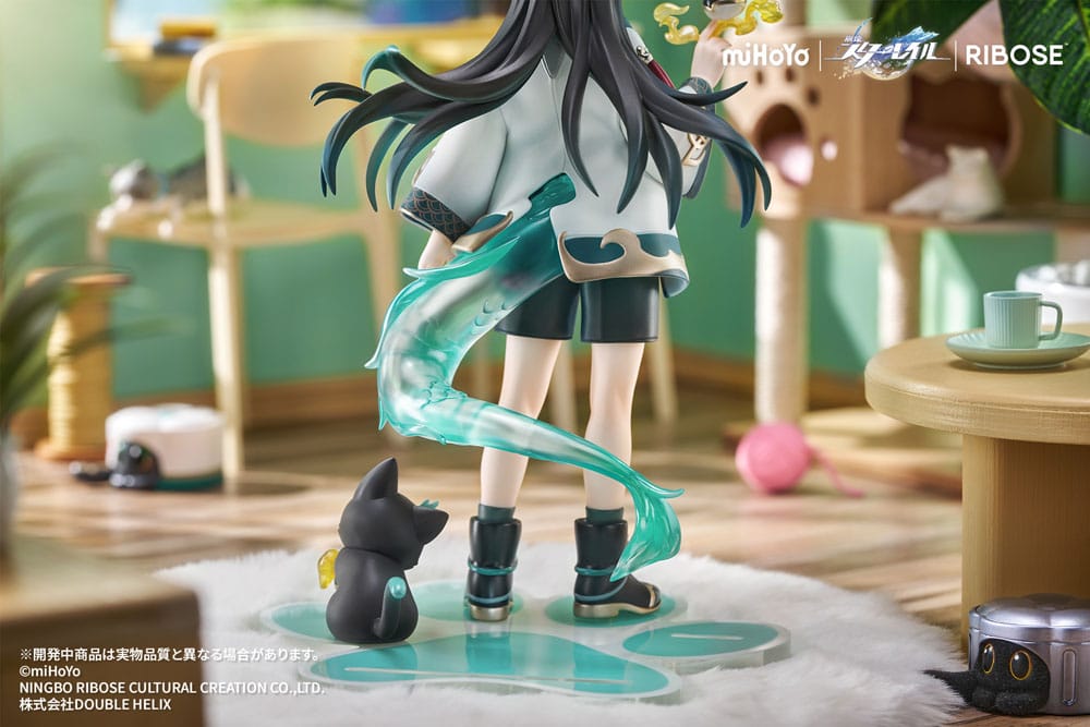 Honkai: Star Rail Rise Up Chibineko Series PVC Statue Dan Heng / Imbibitor Lunae Ver. 19 cm Image 10
