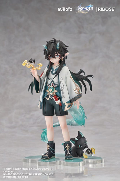 Honkai: Star Rail Rise Up Chibineko Series PVC Statue Dan Heng / Imbibitor Lunae Ver. 19 cm Image 13