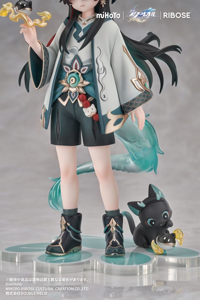Honkai: Star Rail Rise Up Chibineko Series PVC Statue Dan Heng / Imbibitor Lunae Ver. 19 cm Image 15