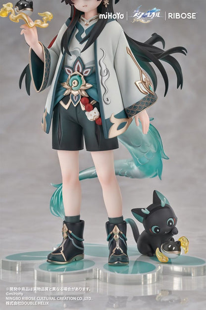 Honkai: Star Rail Rise Up Chibineko Series PVC Statue Dan Heng / Imbibitor Lunae Ver. 19 cm Image 15