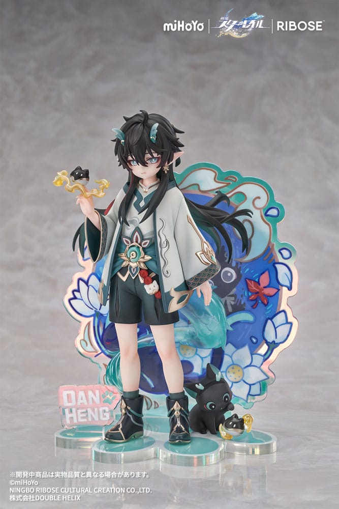 Honkai: Star Rail Rise Up Chibineko Series PVC Statue Dan Heng / Imbibitor Lunae Ver. 19 cm Image 17