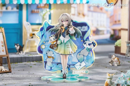 Honkai: Star Rail Rise Up+ Chibi Cat Series Minifigur Firefly Ver. 18 cm Image 4