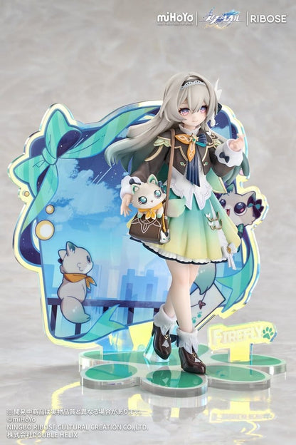 Honkai: Star Rail Rise Up+ Chibi Cat Series Minifigur Firefly Ver. 18 cm Image 14