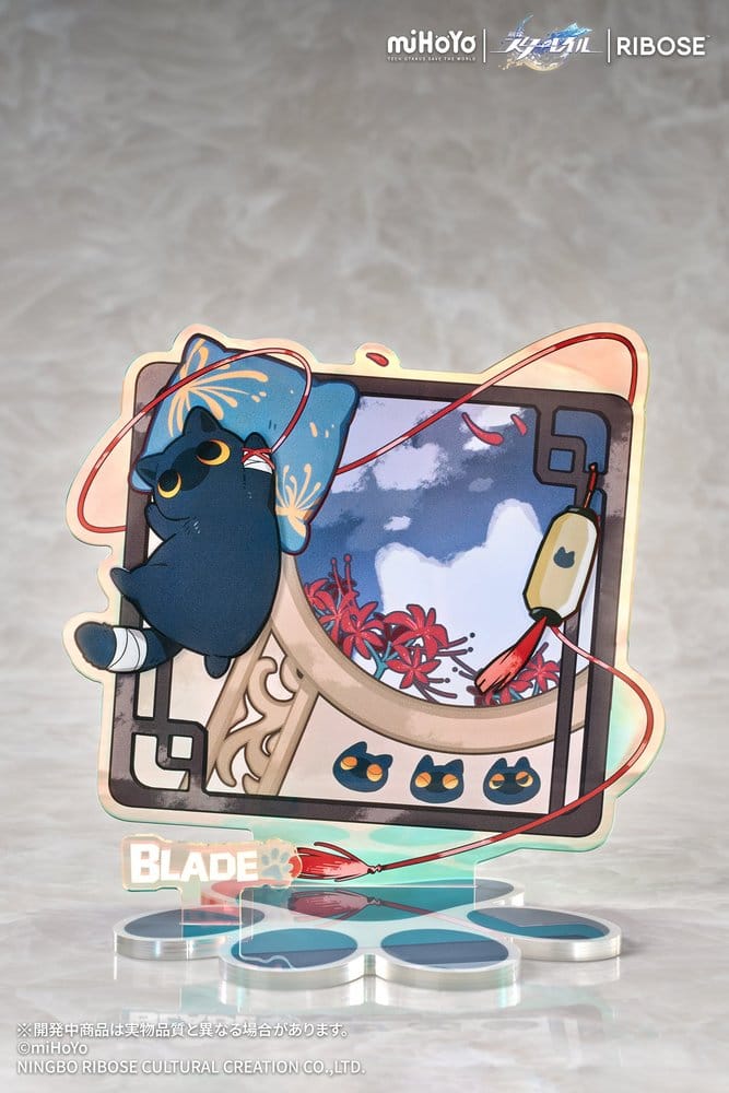 Honkai: Star Rail Rise Up+ Chibi Cat Series Chibi Figur Blade Ver. 19 cm Image 6