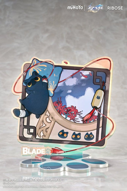 Honkai: Star Rail Rise Up+ Chibi Cat Series Chibi Figur Blade Ver. 19 cm Image 6
