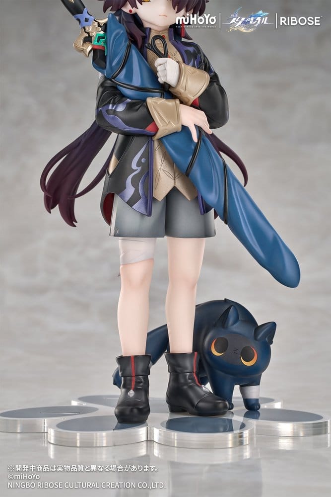 Honkai: Star Rail Rise Up+ Chibi Cat Series Chibi Figur Blade Ver. 19 cm Image 8