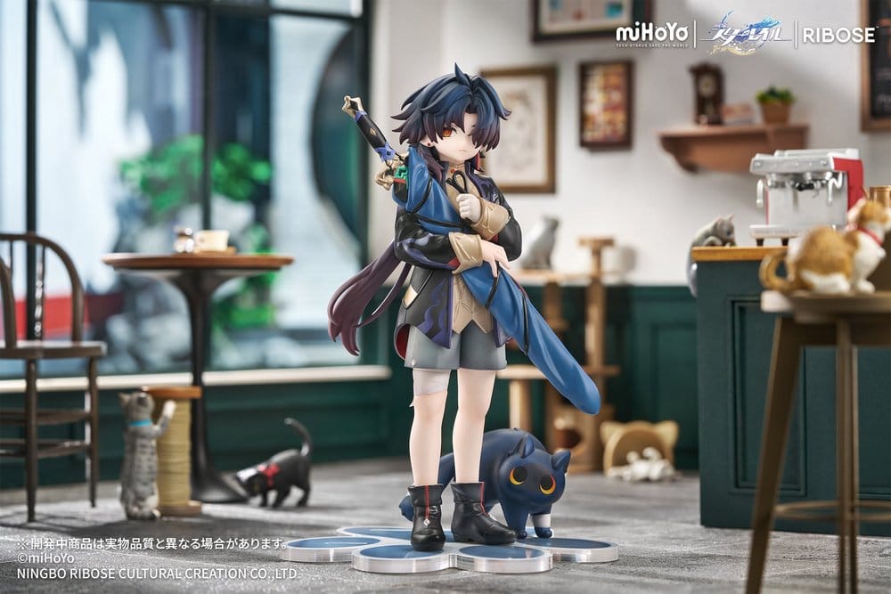 Honkai: Star Rail Rise Up+ Chibi Cat Series Chibi Figur Blade Ver. 19 cm Image 9