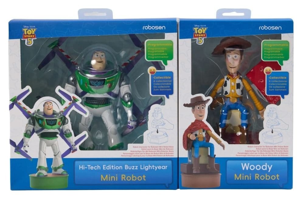 Disney Interaktiver Roboter Toy Story 5 Set - Buzz Lightyear & Woody (Hi-Tech Edition) *Englische Version* Image 6