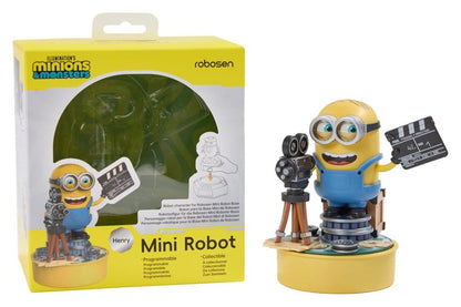 Minions & Monsters Interaktiver Mini-Roboter Henry 9 cm *Englische Version* Image 2