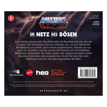 Masters of the Universe Hörspiel-CD Folge 1: Im Netz des Bösen *Deutsche Version* Image 2