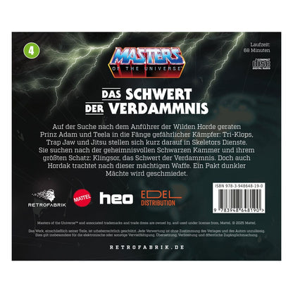 Masters of the Universe Hörspiel-CD Folge 4: Das Schwert der Verdammnis *Deutsche Version* Image 3