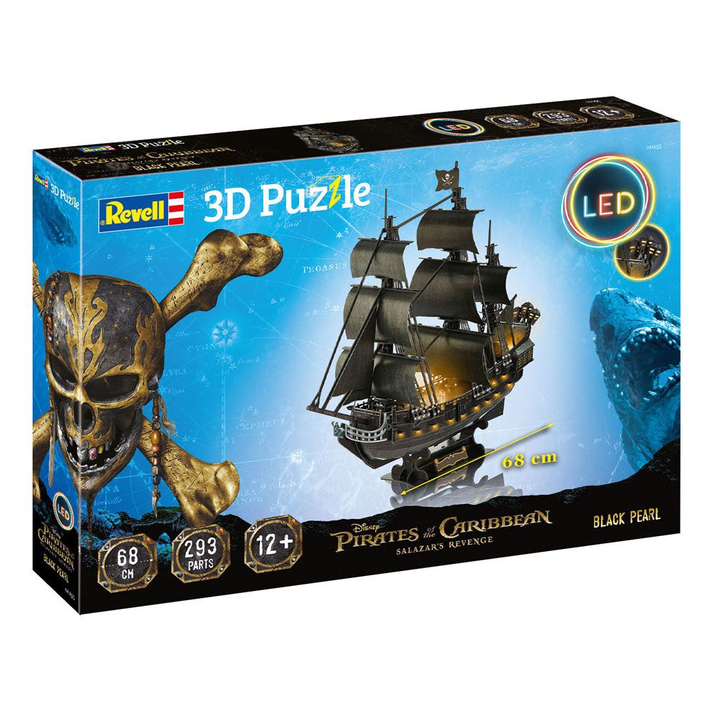 Pirates of the Caribbean: Salazars Rache 3D Puzzle Black Pearl LED Edition Image 3