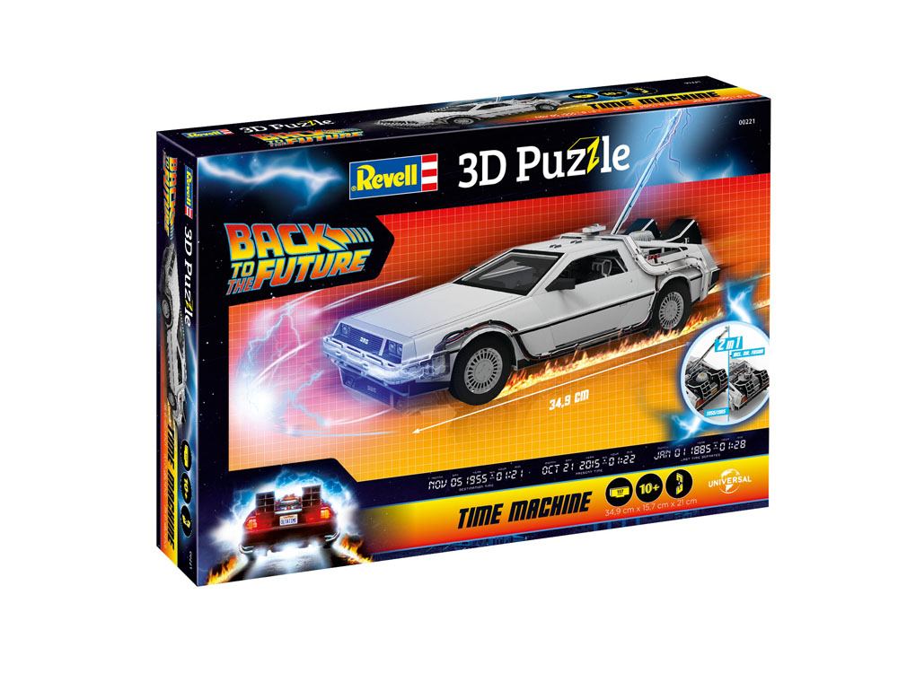 Zurück in die Zukunft 3D Puzzle Time Machine Image 4