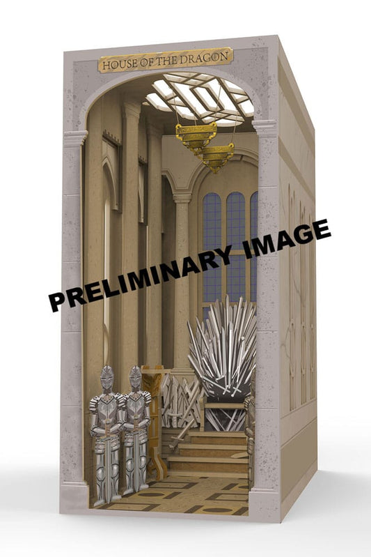 House of the Dragon Tiny Adventures Book Nook Mini-Diorama Iron Throne 23 cm Image 1