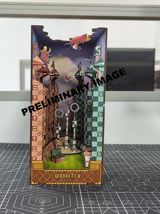 Harry Potter Tiny Adventures Book Nook Mini-Diorama Quidditchfeld 23 cm Image 2