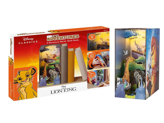 Disney Tiny Adventures Book Nook Mini-Diorama Der König der Löwen 23 cm Image 2