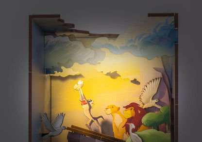 Disney Tiny Adventures Book Nook Mini-Diorama Der König der Löwen 23 cm Image 3