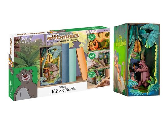 Disney Tiny Adventures Book Nook Mini-Diorama Das Dschungelbuch 23 cm Image 2