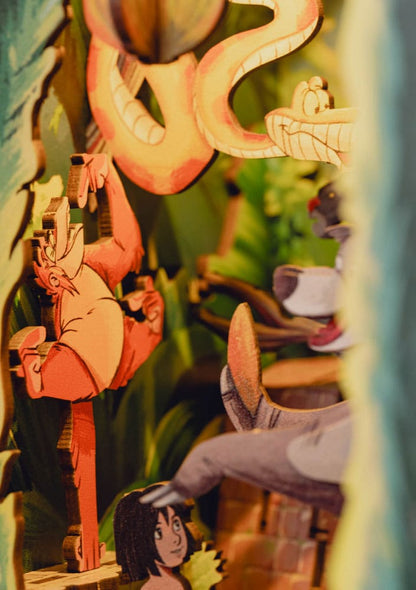 Disney Tiny Adventures Book Nook Mini-Diorama Das Dschungelbuch 23 cm Image 4