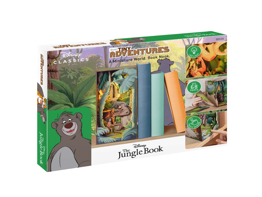 Disney Tiny Adventures Book Nook Mini-Diorama Das Dschungelbuch 23 cm Image 7