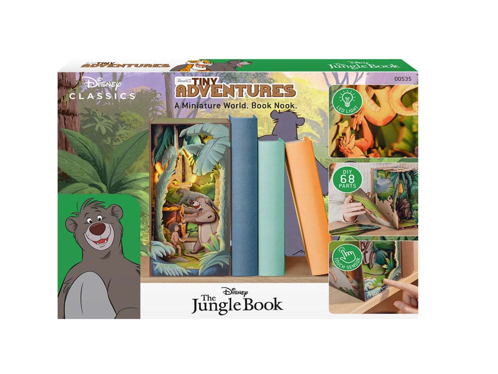 Disney Tiny Adventures Book Nook Mini-Diorama Das Dschungelbuch 23 cm Image 8