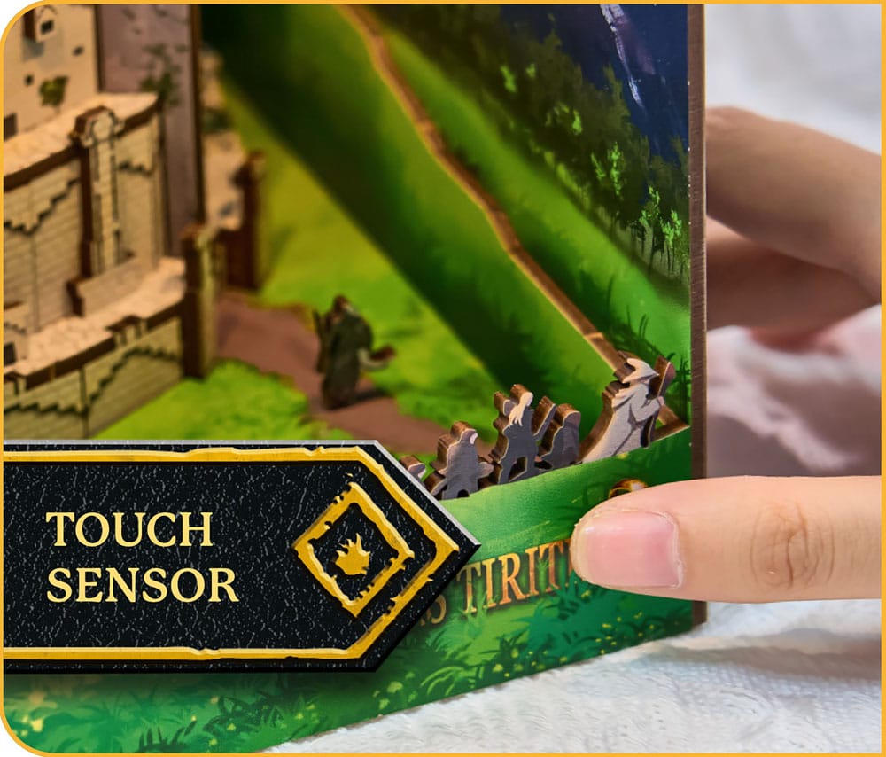 Der Herr der Ringe Tiny Adventures Book Nook Mini-Diorama Minas Tirith 23 cm Image 6