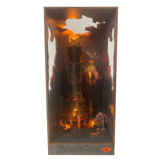 Der Herr der Ringe Tiny Adventures Book Nook Mini-Diorama Barad-Dûr 23 cm Image 1