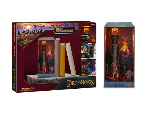 Der Herr der Ringe Tiny Adventures Book Nook Mini-Diorama Barad-Dûr 23 cm Image 2