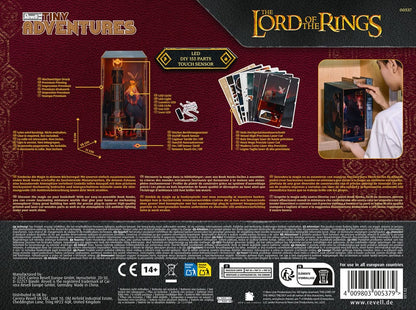 Der Herr der Ringe Tiny Adventures Book Nook Mini-Diorama Barad-Dûr 23 cm Image 10