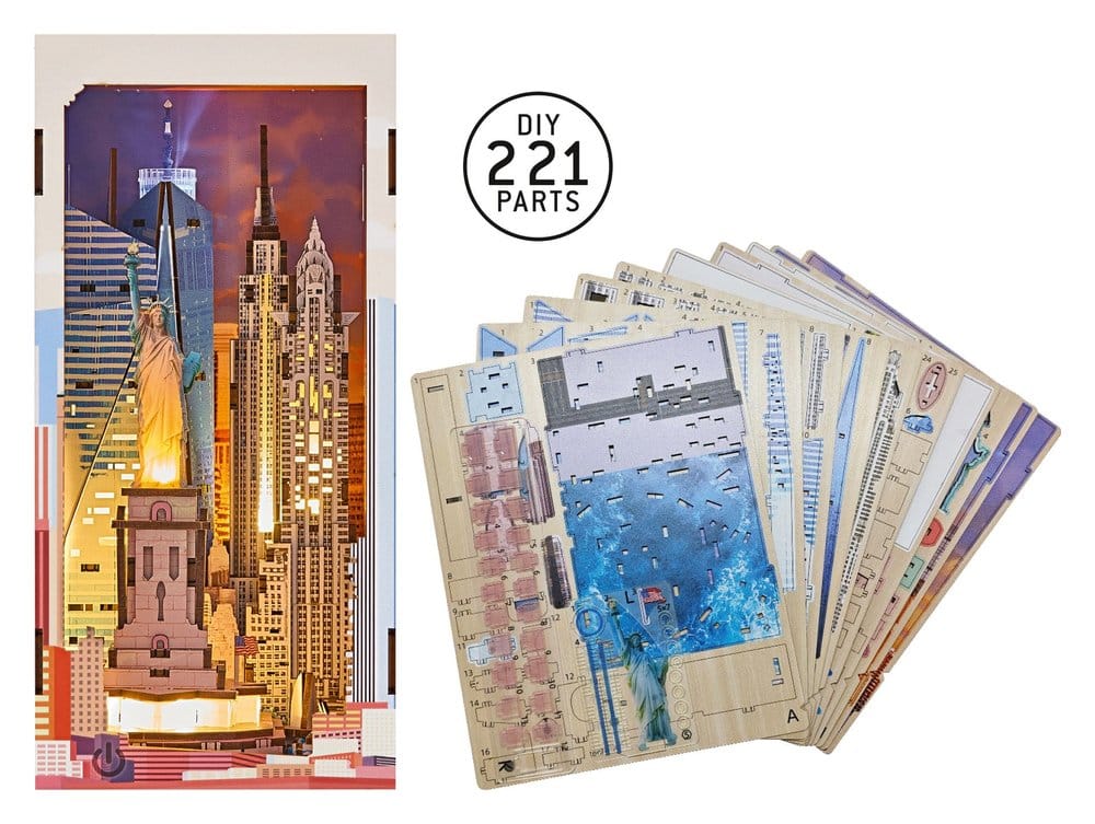 Revell Tiny Adventures Book Nook Mini-Diorama New York 18 cm Image 4