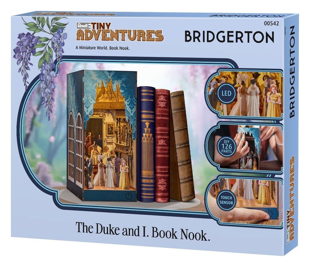 Bridgerton Tiny Adventures Book Nook Mini-Diorama The Duke and I 18 cm Image 5