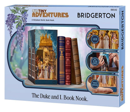 Bridgerton Tiny Adventures Book Nook Mini-Diorama The Duke and I 18 cm Image 5