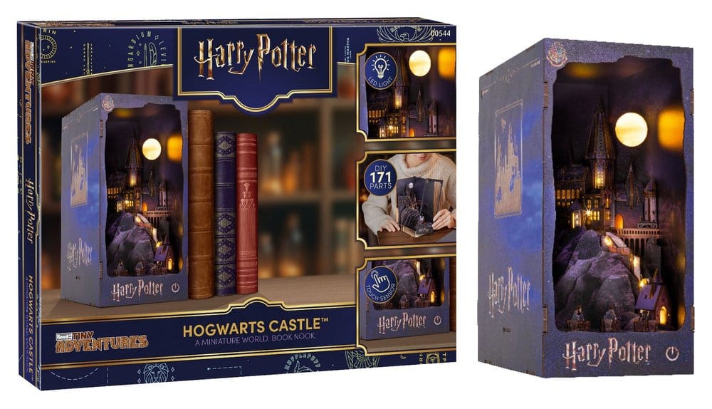 Harry Potter Tiny Adventures Book Nook Mini-Diorama Hogwarts Castle 18 cm Image 1