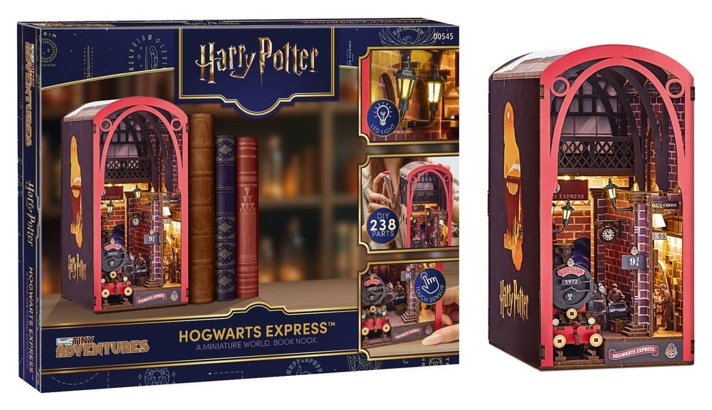 Harry Potter Tiny Adventures Book Nook Mini-Diorama Hogwarts Express 18 cm Image 1