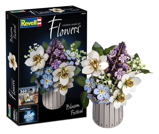 Revell Flowers Holzblumen Blossom Festival 22 cm Image 1