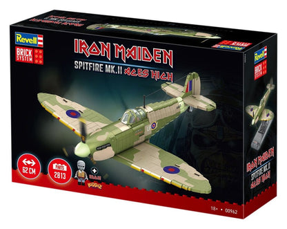 Iron Maiden Brick System Klemmbaustein Set Spitfire MK.II Aces High 58 cm Image 3