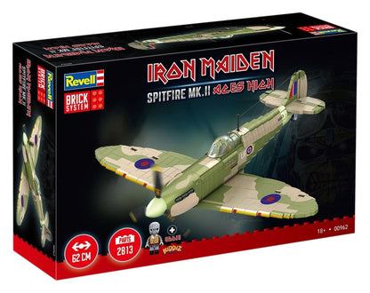Iron Maiden Brick System Klemmbaustein Set Spitfire MK.II Aces High 58 cm Image 4