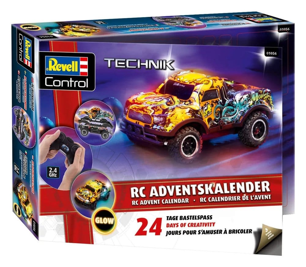 Revell Control Adventskalender RC Car Christmas Driver 28 cm Image 3