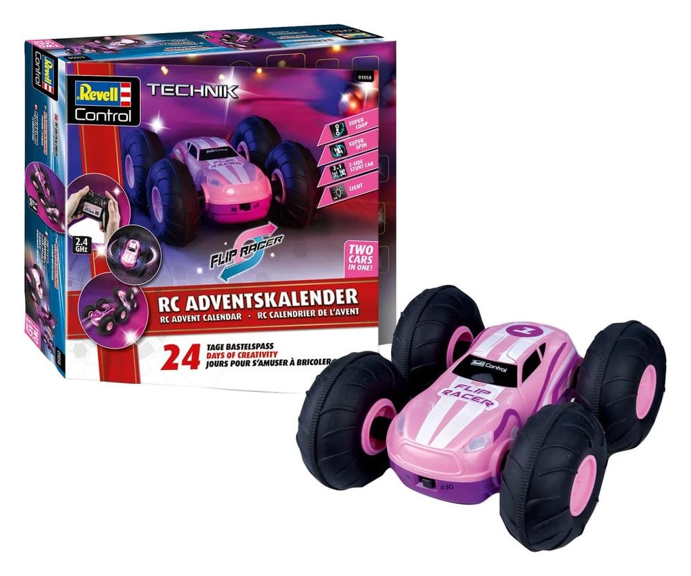 Revell Control Adventskalender RC Stunt Car Flip Racer 16 cm Image 1