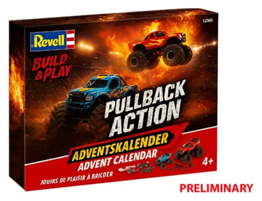 Revell Adventskalender Pullback Action Monster Truck Image
