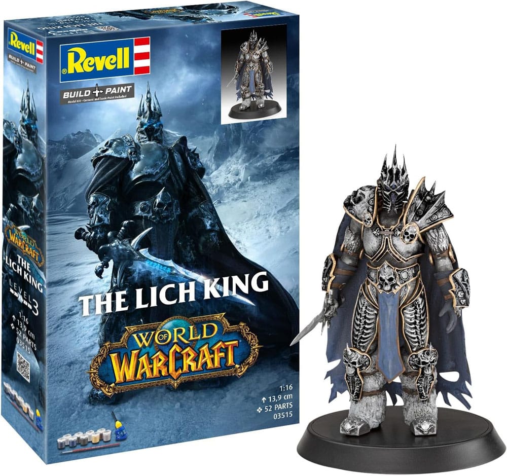 World of Warcraft Modellbausatz Geschenkset 1/16 The Lich King 13 cm Image 4