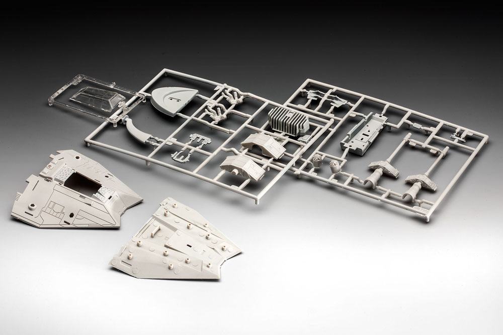 Star Wars Episode VII Modellbausatz 1/52 Snowspeeder 10 cm Image 2