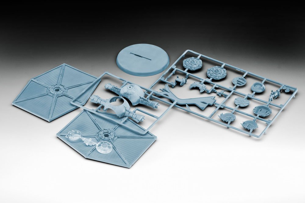 Star Wars Episode VII Modellbausatz 1/110 Tie Fighter 7 cm Image 2